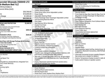 Used 2020 Chevrolet Silverado 2500 LTZ