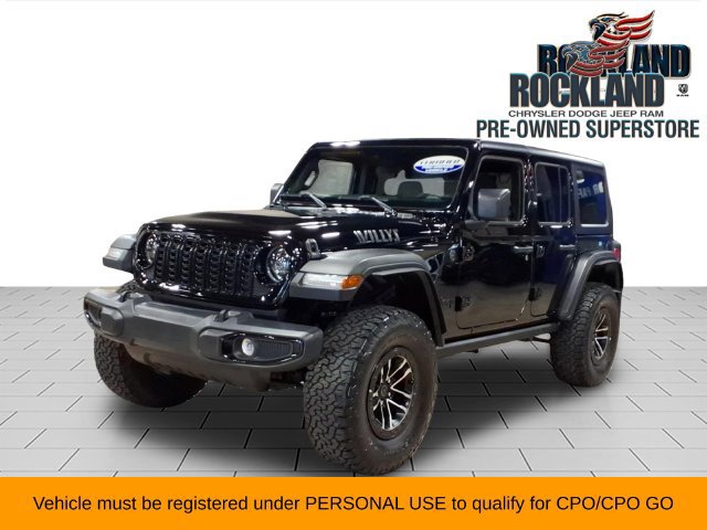 Used 2025 Jeep Wrangler Unlimited Sport AWD/4WD image 1