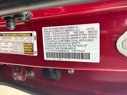Used 2025 Honda Ridgeline Black Edition image 33