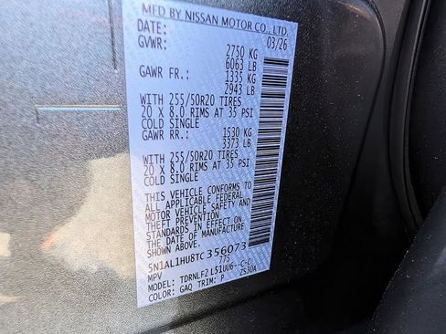 New 2026 INFINITI QX60 Autograph w/ Dark Cargo Package image 26