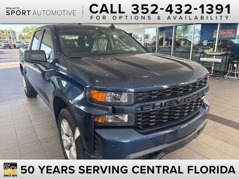 Used 2021 Chevrolet Silverado 1500 Custom RWD image 1