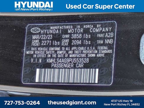 Used 2023 Hyundai Elantra SEL w/ Convenience Package FWD image 33