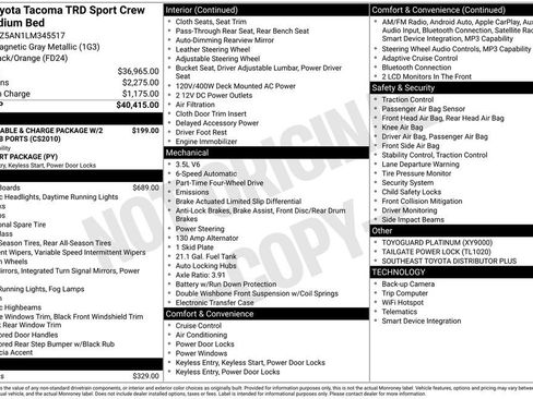 Used 2020 Toyota Tacoma TRD Sport image 6