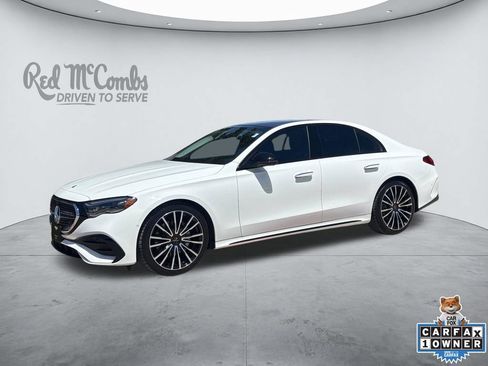 Used 2025 Mercedes-Benz E 350 4MATIC Sedan image 1
