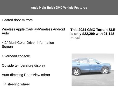Used 2024 GMC Terrain SLE image 8