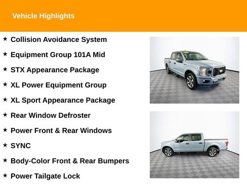 Used 2019 Ford F150 XL w/ Equipment Group 101A Mid AWD/4WD image 2