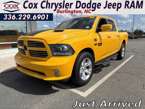Used 2016 RAM 1500 Sport w/ Stinger Yellow Sport Package image 1