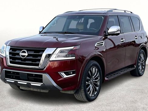 Used 2021 Nissan Armada Platinum w/ Captain's Chairs Package image 15