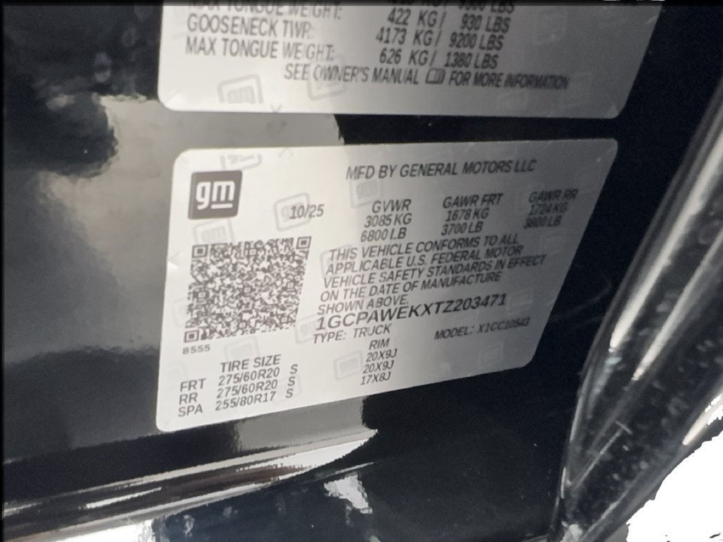 Used 2026 Chevrolet Silverado 1500 RST w/ RST Select Package RWD image 55