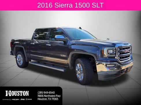 Used 2016 GMC Sierra 1500 SLT w/ Texas SLT Premium Package AWD/4WD image 2