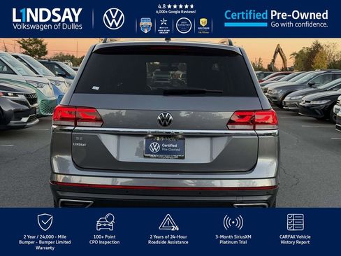 Certified 2022 Volkswagen Atlas SE w/ Black Wheel Package image 6