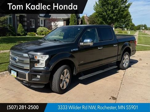 Used 2015 Ford F150 Platinum w/ Equipment Group 701A Luxury AWD/4WD image 1