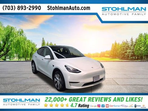 Used 2021 Tesla Model Y Long Range AWD/4WD image 1
