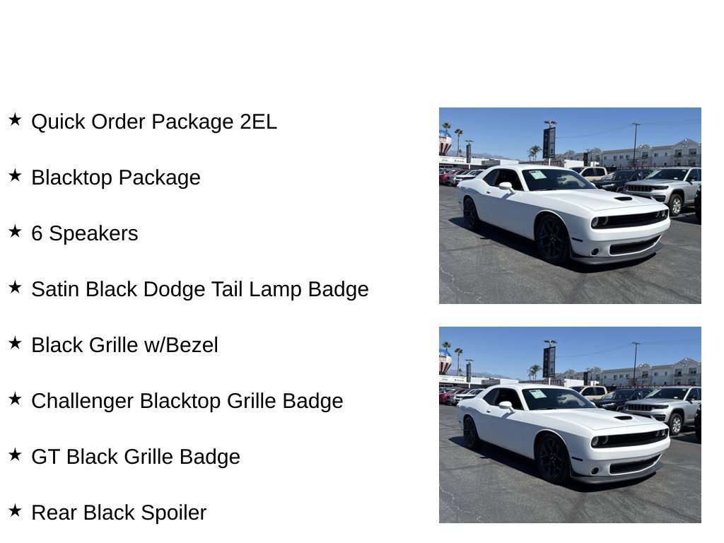 Used 2021 Dodge Challenger GT w/ Blacktop Package RWD image 31