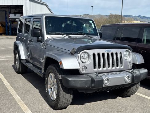 Used 2017 Jeep Wrangler Unlimited Sahara w/ Connectivity Group image 1