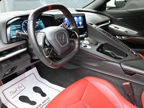 Used 2023 Chevrolet Corvette Stingray Convertible w/ Chrome Exterior Badge Package RWD image 14