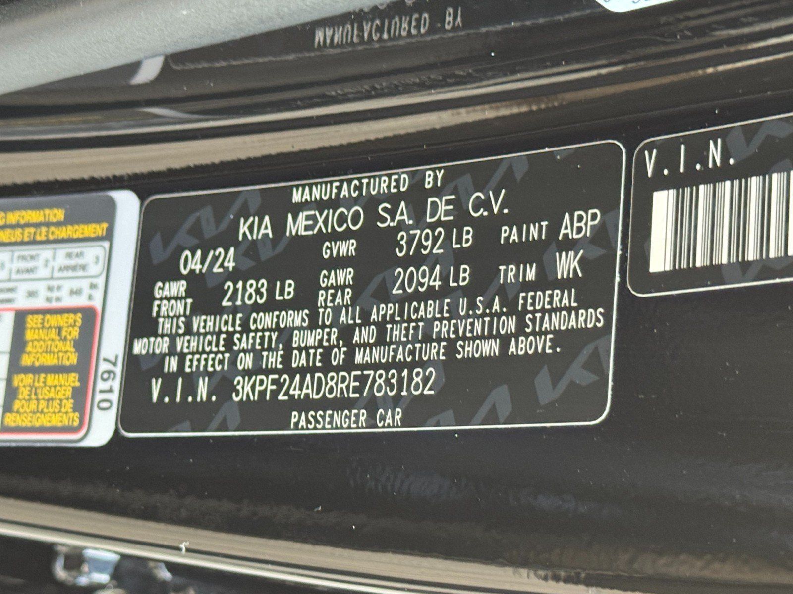 Used 2024 Kia Forte LXS FWD image 37