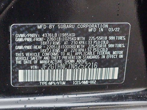 Used 2022 Subaru Crosstrek 2.5i Limited w/ Moonroof Package 2 image 27