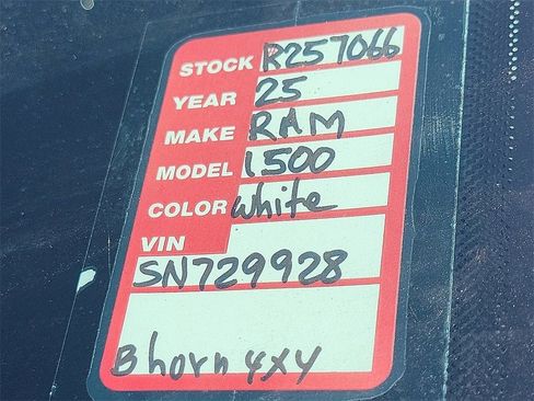 New 2025 RAM 1500 Big Horn image 25