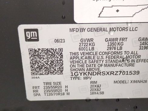 Certified 2024 Cadillac XT5 Premium Luxury w/ Technology Package AWD/4WD image 30