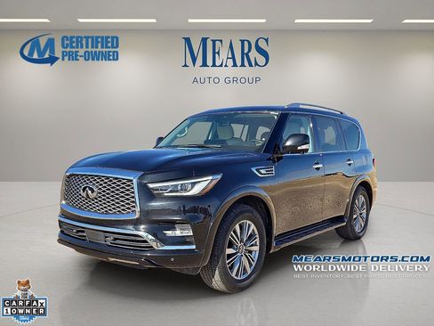 Used 2023 INFINITI QX80 Luxe w/ Cargo Package image 1