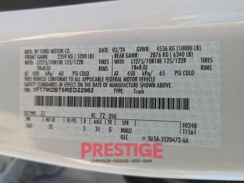 Used 2024 Ford F250 XLT image 35