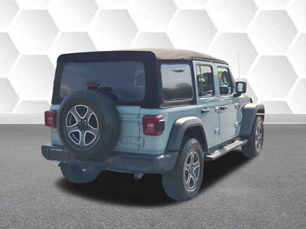 Certified 2023 Jeep Wrangler Unlimited Sport AWD/4WD image 3