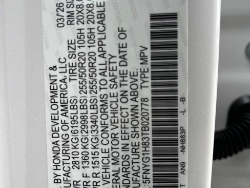 Certified 2026 Honda Pilot Elite image 10