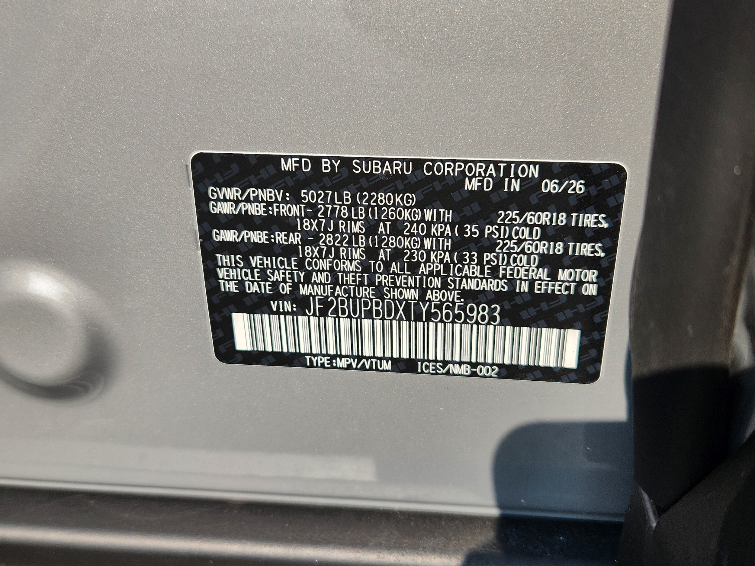 New 2026 Subaru Outback Premium AWD/4WD image 13