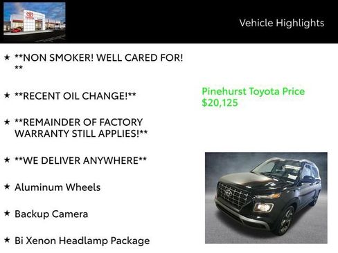 Used 2025 Hyundai Venue SEL image 19