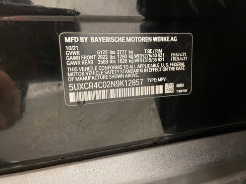 Used 2022 BMW X5 sDrive40i w/ Parking Assistance Package image 32