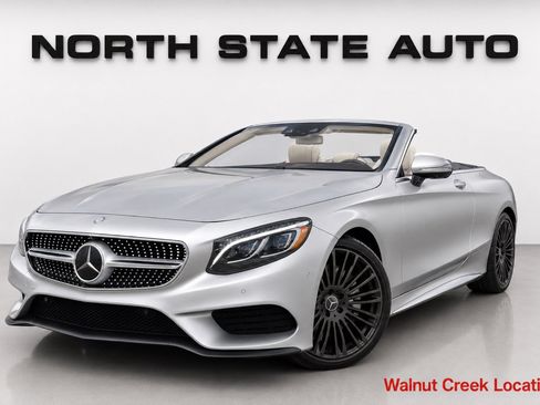 Used 2017 Mercedes-Benz S 550 Cabriolet w/ Sport Package image 1