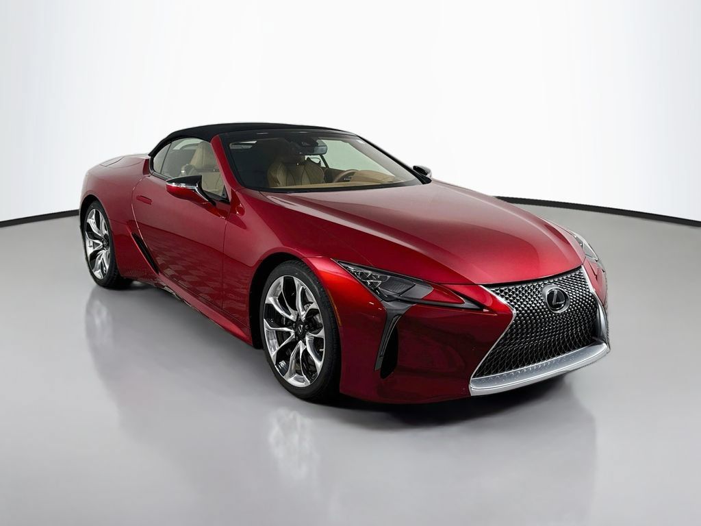 Certified 2021 Lexus LC 500 Convertible w/ Touring Package RWD image 3