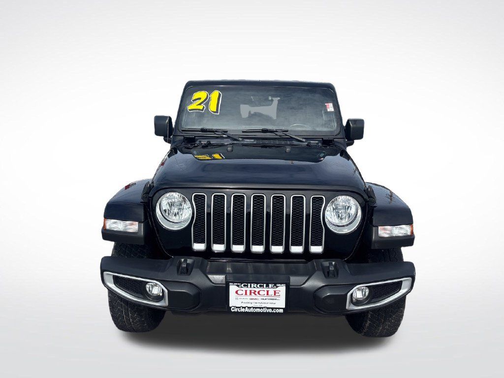 Used 2021 Jeep Wrangler Unlimited Sahara w/ Cold Weather Group AWD/4WD image 11
