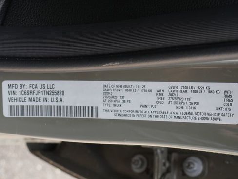 Used 2026 RAM 1500 Laramie AWD/4WD image 30