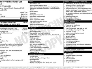 Used 2022 RAM 1500 Limited w/ Body Color Bumper Group AWD/4WD video 1