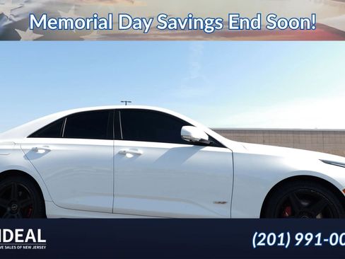 Used 2021 Cadillac CT4 V w/ Technology Package AWD/4WD image 11