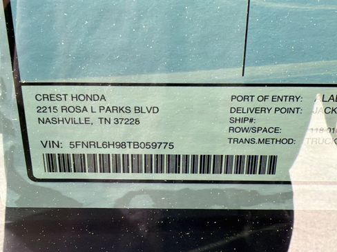 New 2026 Honda Odyssey Elite image 18