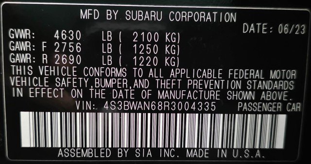 Used 2024 Subaru Legacy Limited AWD/4WD image 44