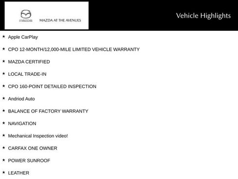 Certified 2025 MAZDA CX-90 Plug-In Hybrid w/ Premium Plus AWD/4WD image 1
