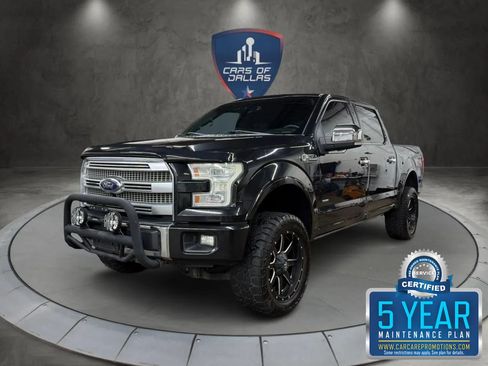 Used 2015 Ford F150 Platinum w/ Equipment Group 701A Luxury AWD/4WD image 1