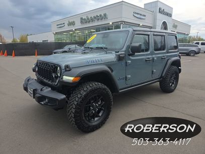 Certified 2025 Jeep Wrangler Unlimited Sport S 4xe