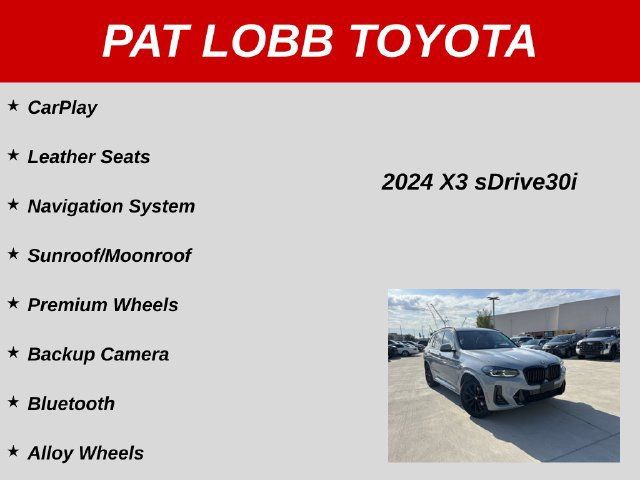 Used 2024 BMW X3 sDrive30i w/ Premium Package RWD image 29