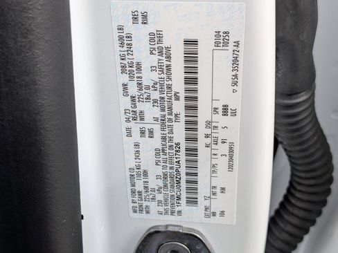 Used 2023 Ford Escape ST-Line w/ Equipment Group 301A FWD image 40