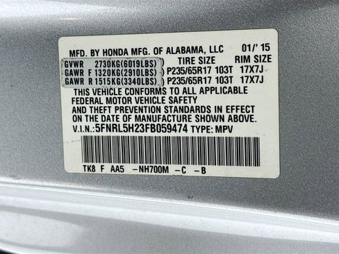 Used 2015 Honda Odyssey LX image 34