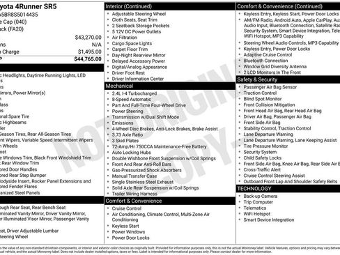 Used 2025 Toyota 4Runner SR5 image 15