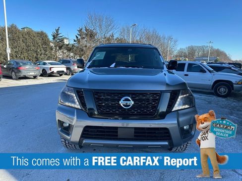 Used 2020 Nissan Armada Platinum w/ Captain's Chairs Package image 2