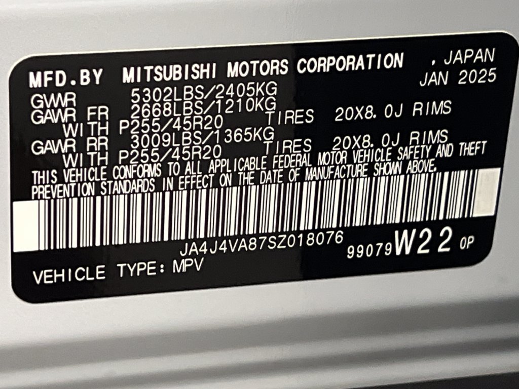 Used 2025 Mitsubishi Outlander SE AWD/4WD image 80