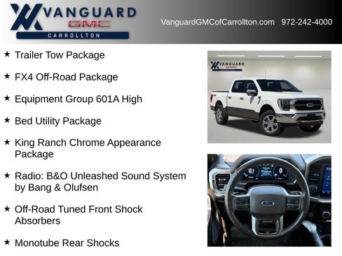 Used 2023 Ford F150 King Ranch w/ Equipment Group 601A High AWD/4WD image 6