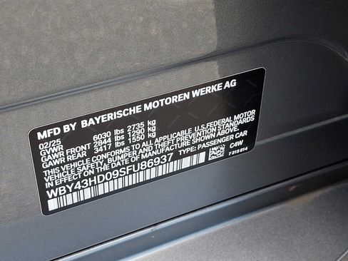 Used 2025 BMW i4 xDrive40i w/ Parking Assistance Package AWD/4WD image 28